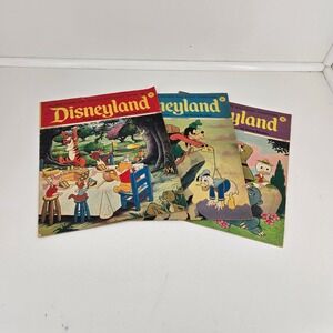 Vintage Disneyland Magazine for Young Readers Lot of 3 Issues 4 80 90 Fawcett